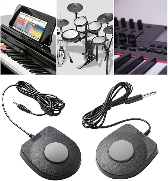 Compact Electronic Drum Foot Pedal Portable Sustains Replacement Musical Instruments Accessories Enduring Compact Sustains