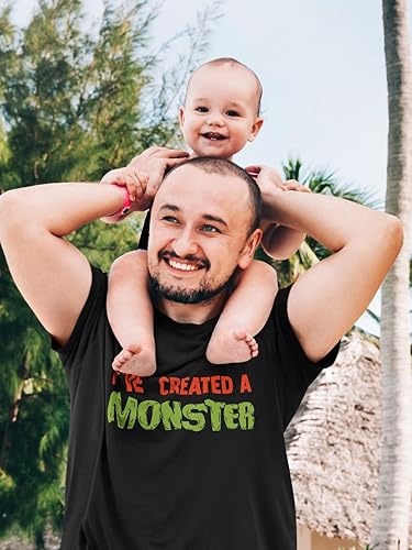 Miniatura 5 de I've Created A Monster Funny Dad Shirt Halloween Monster Gifts for Fathers Unisex Shirt