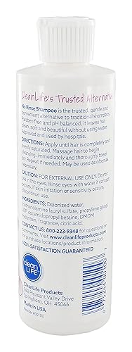 Miniatura 2 de No-Rinse Paquete de champú y acondicionador, 8 onzas líquidas por botella, deja el cabello fresco, limpio y sin olor