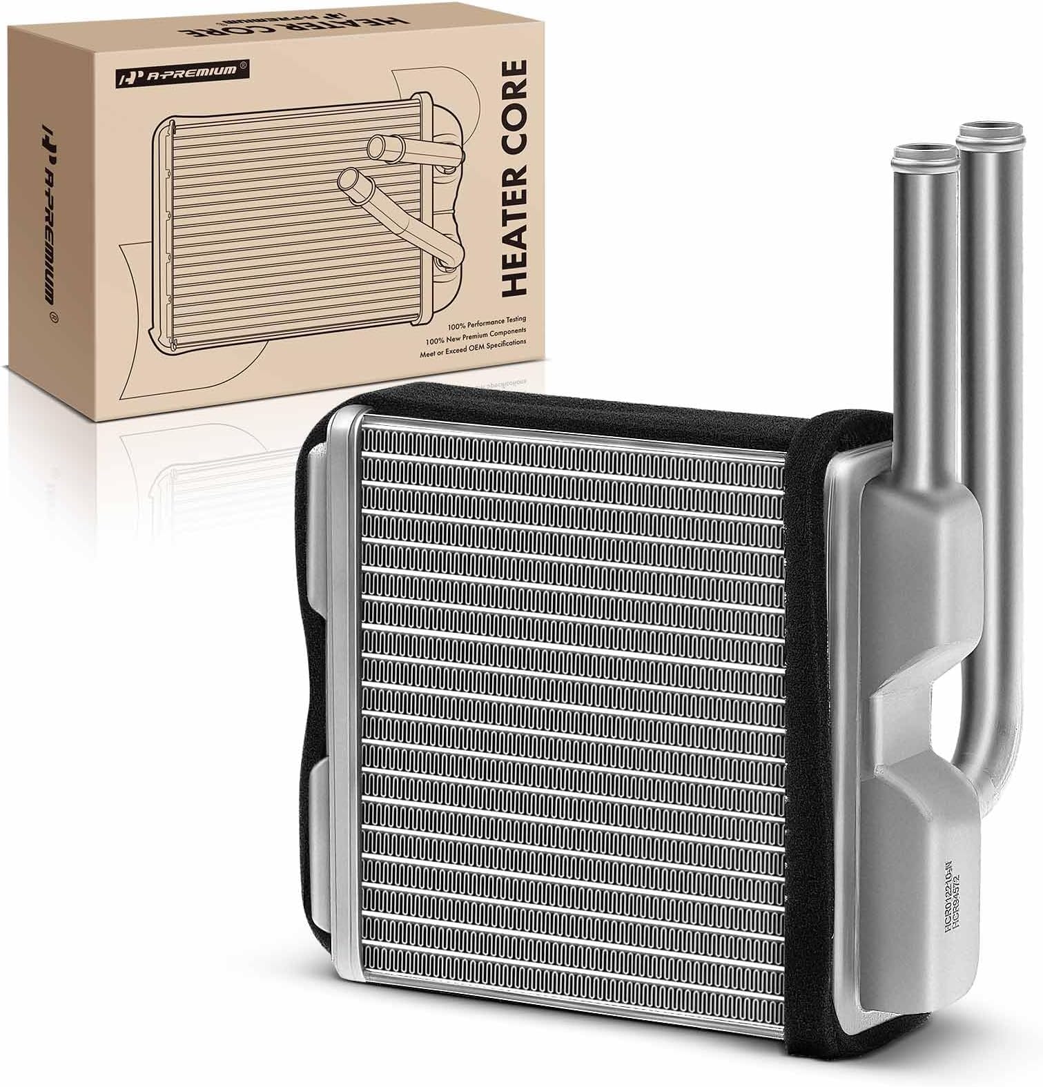 A-Premium HVAC Heater Core Compatible with Ford Bronco 1966-1977, F-100 1965-1979, F-150 1975-1979, F-250/F-350 1965-1979, Replace# C6TZ18476C, D3TZ18476C, C5TZ18476B