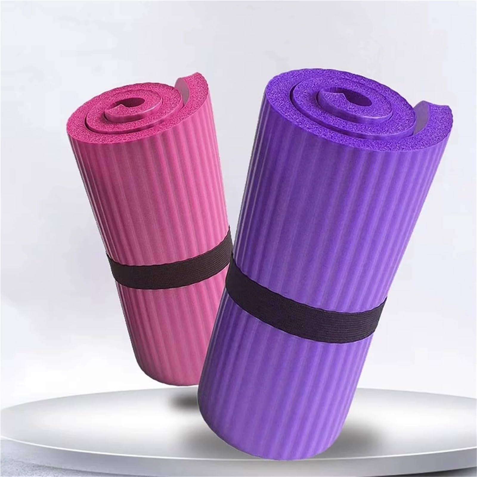 Rodillera multifuncional for Yoga, equipo de gimnasio 25x60CM, codo portátil plegable, estera soporte fuerte antisudor