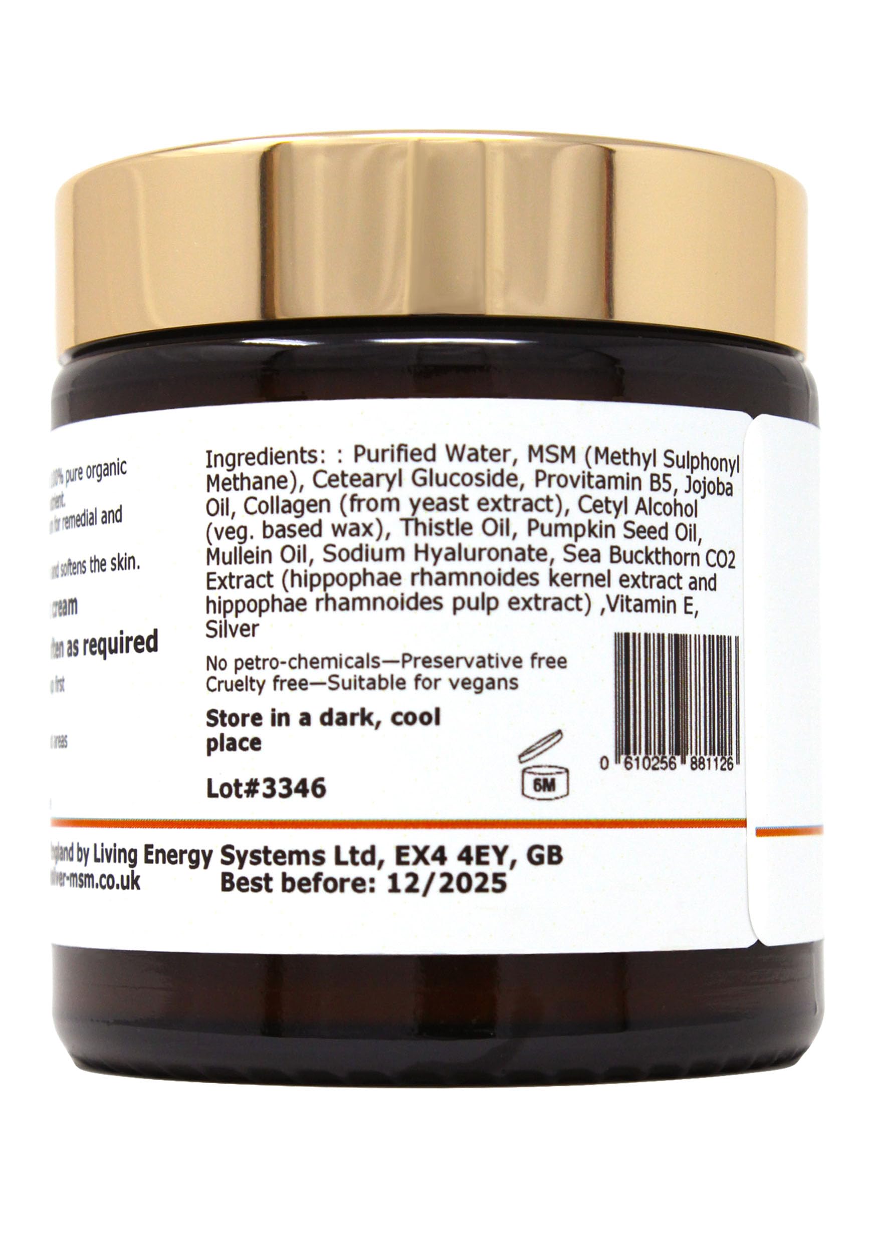 Silber-MSM Regeneration 5in1 Creme 120 ml