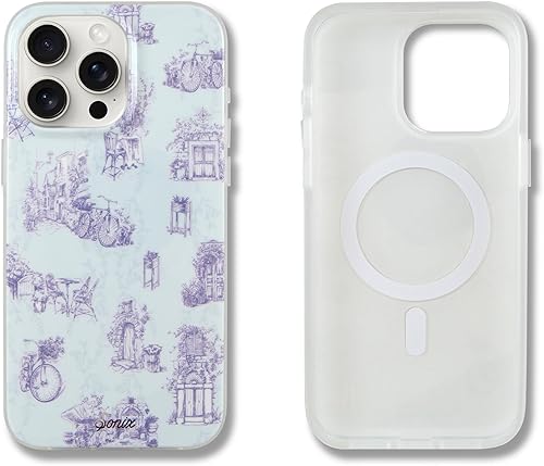 Miniatura 44 de Sonix - Funda para iPhone 16 Pro, compatible con MagSafe, probada contra caídas de 10 pies, diseño de caparazón de tortuga, Tort marrón marrón