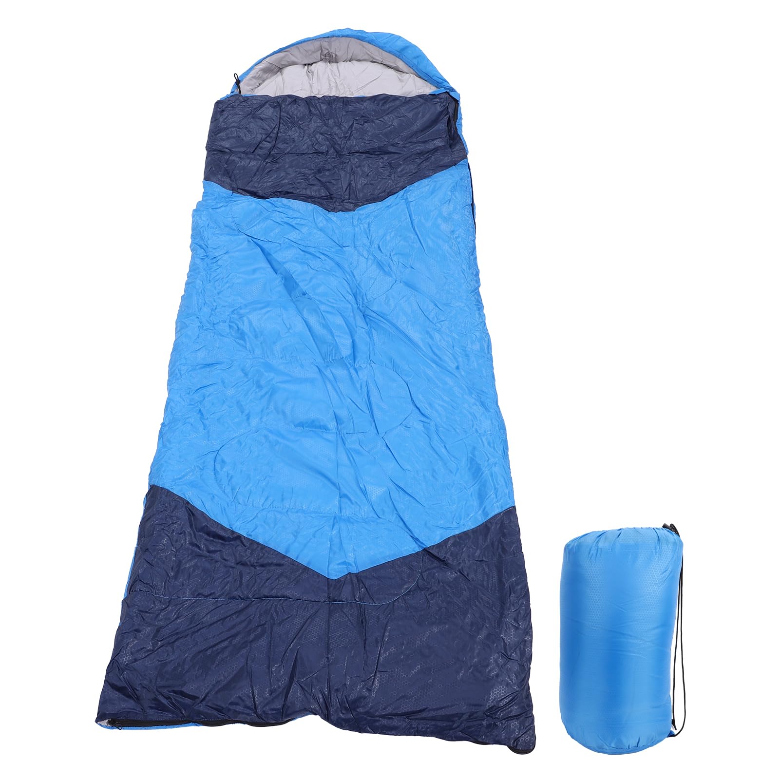 Sacco a Pelo Caldo per Adulti e Bambini, Sacco a Pelo da Campeggio all'aperto, a a Compressione con Design Compatto, Ideale per Zaino in Spalla, Escursionismo e Viaggi