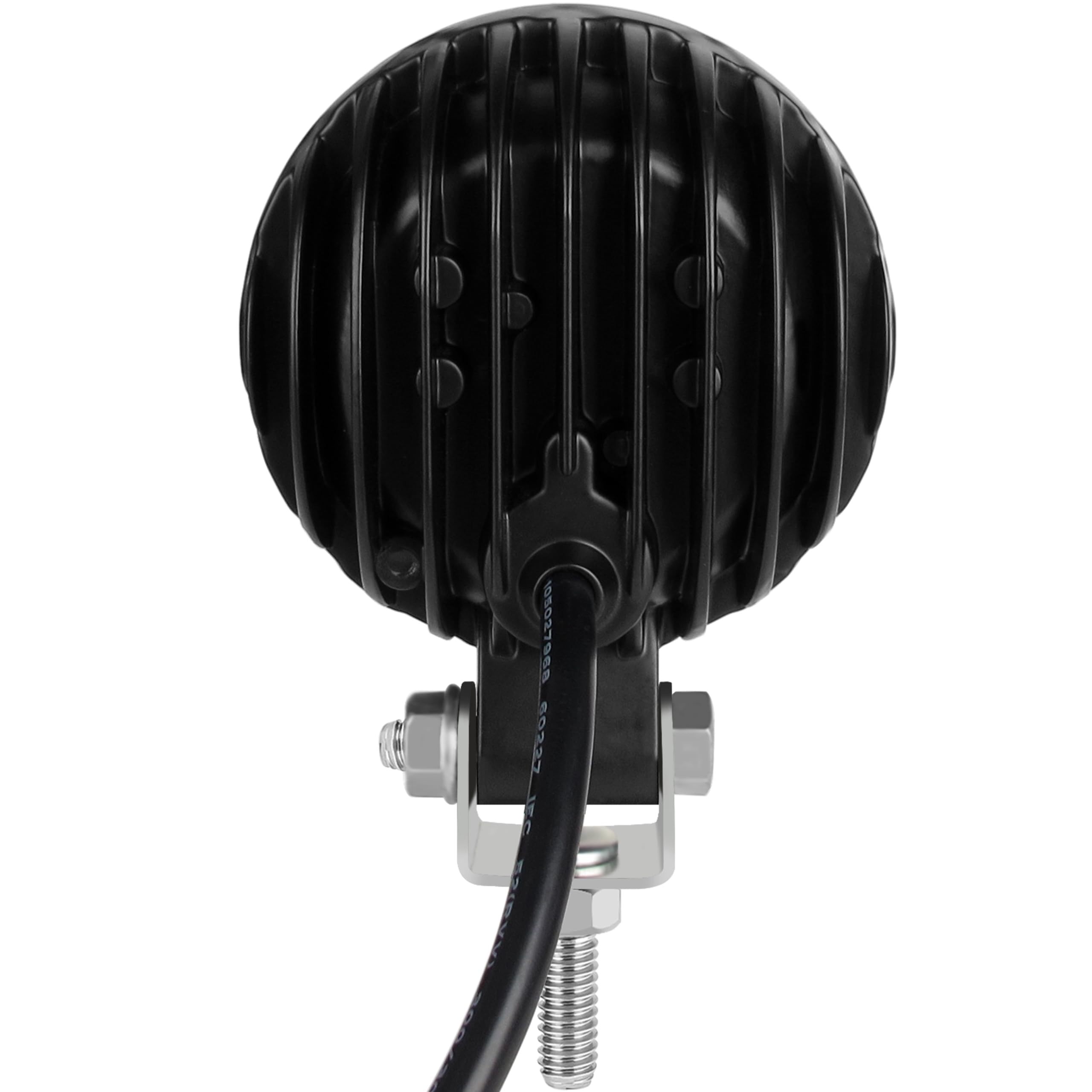 2 Pezzi LED da Lavoro 3 Pollici Bianca 12V 24V - Faretto Supplementare Nebbia Marina Trattore Escavatore Agricolo Rimorchio IP67 Impermeabile