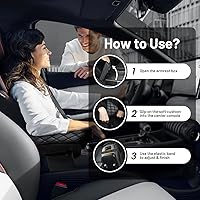 Vista 7 de Autorder Funda de consola central para Jeep Grand Cherokee 2011-2019 2020 2021, accesorios para reposabrazos, funda antiarañazos, almohadilla