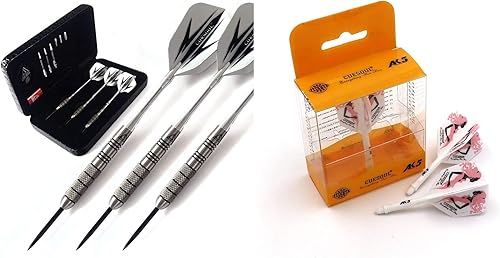 CUESOUL Tunsten Dart & CUESOUL ROST Vuelo y ejes de dardos integrados