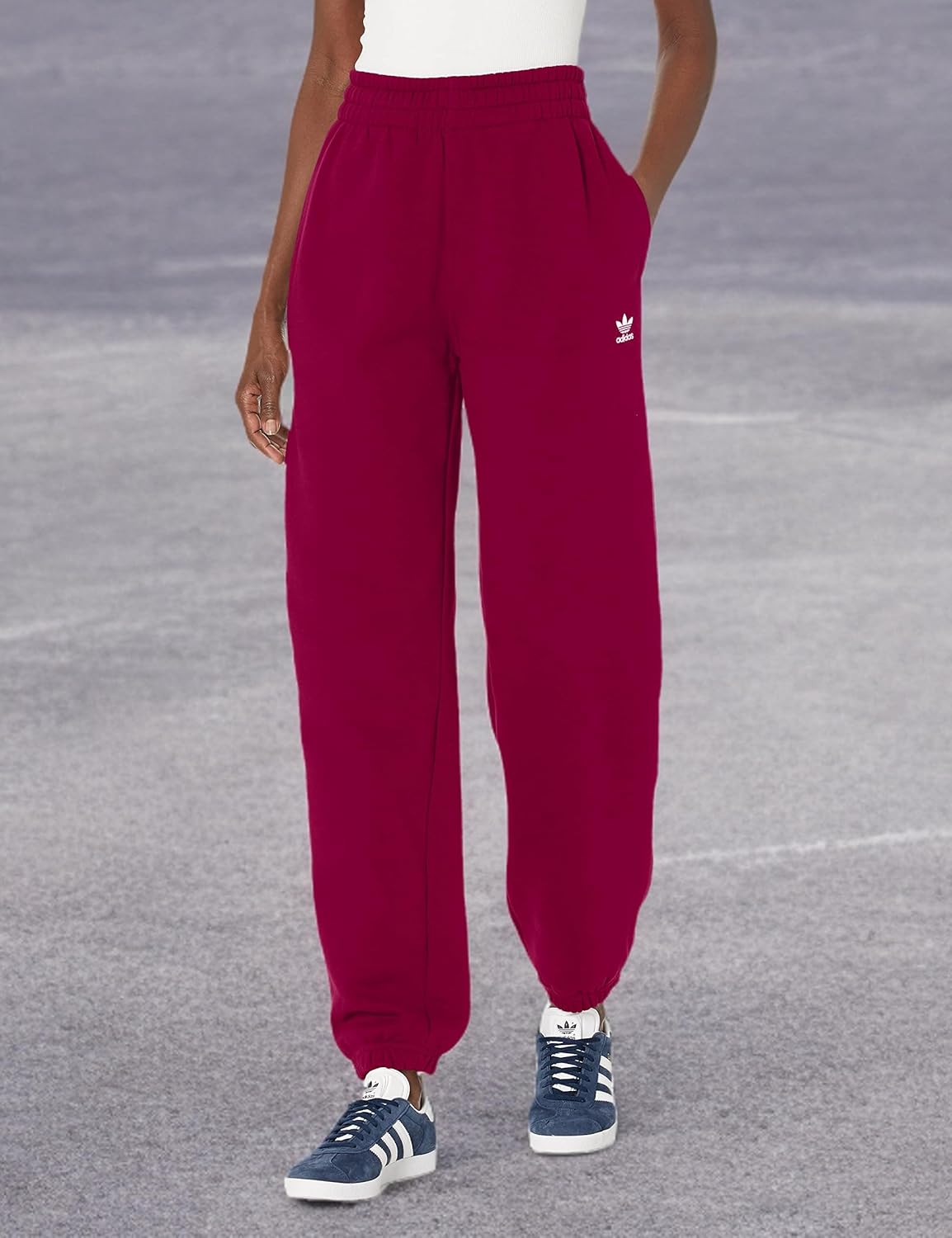 Adidas Originals Womens Adicolor Essentials Fleece Joggers - Image 3