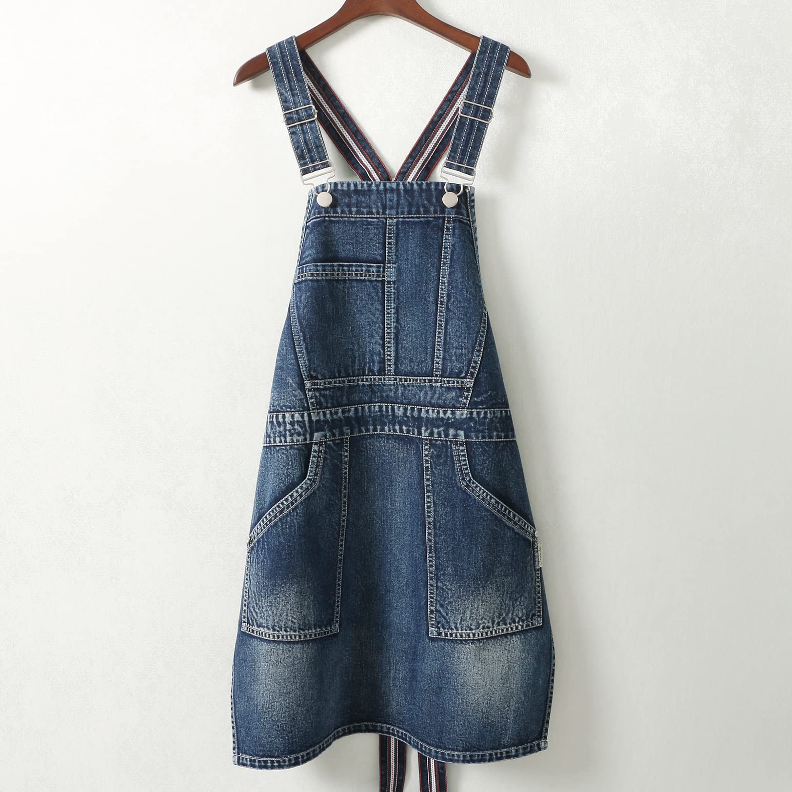 Jeanerlor Denim Arbeitsschürze Acid Washed für Damen und Herren