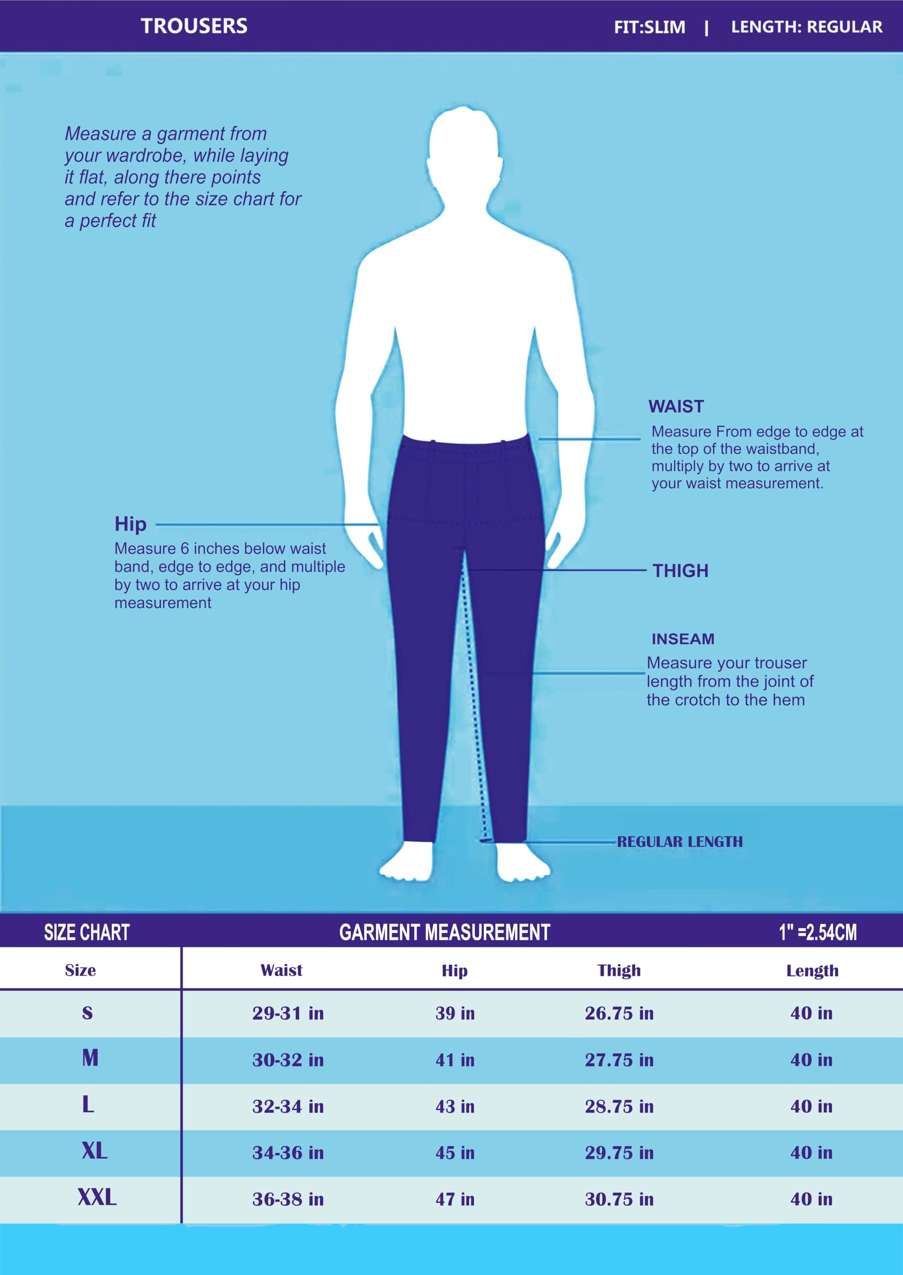 SaintX Men's 4-Way Stretchable Athleisure Pants | Sweat Wicking Fabric | Slim Fit | Sports, Travel, Lounge & Casual Wear | Stylish Back Zipper Pocket | Available in Plus Size (ST06_S Blue_L) 2