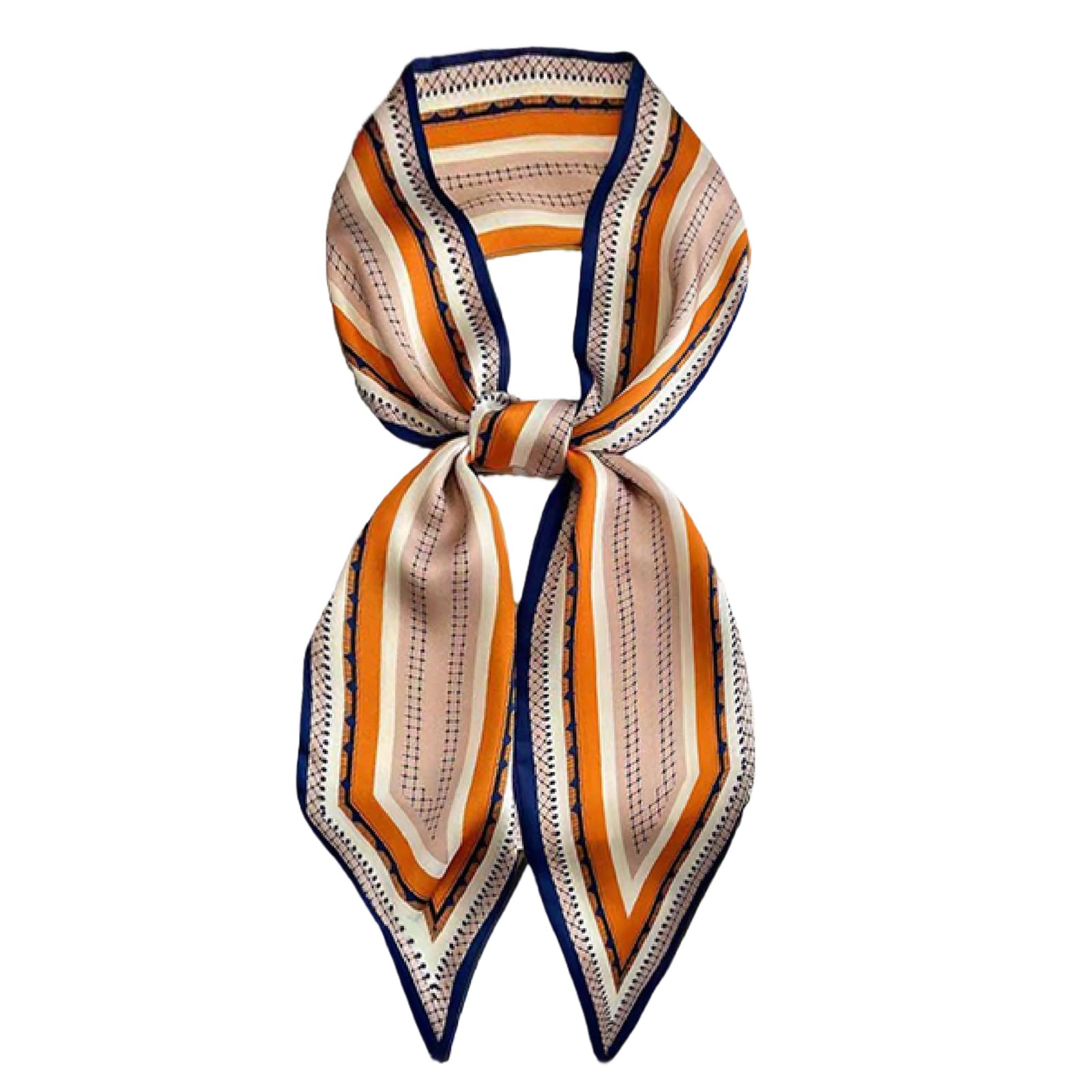 Head Hair Scarf for Women,Silky Long Headscarf Purse Bag Scarfs for Handbag Fashion Satin Neck Scarves Accessories