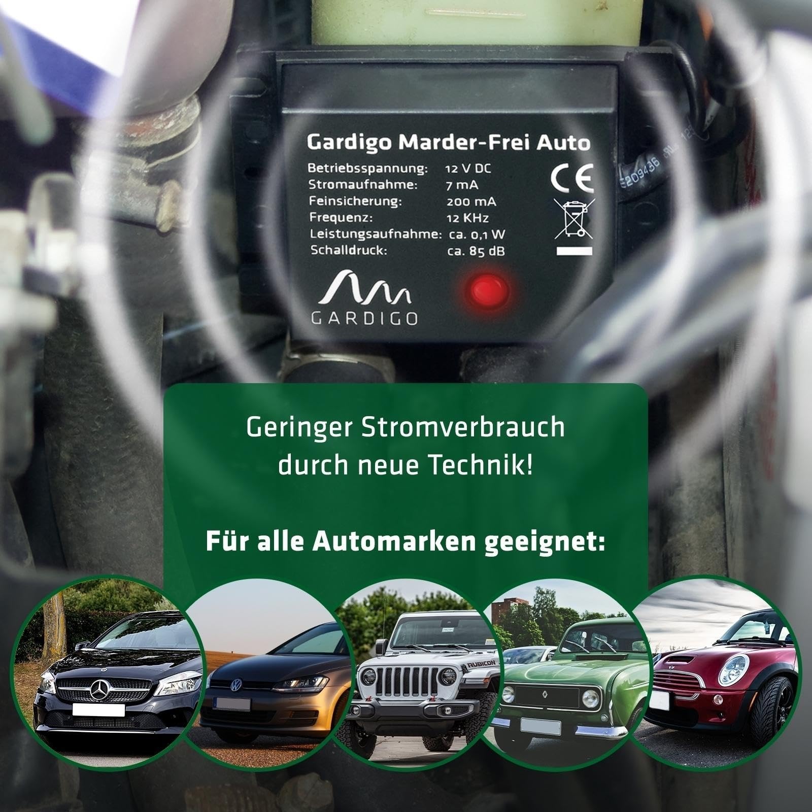 MartGuard® Garden Secure Pro Solar 360 marterverjager voor buiten