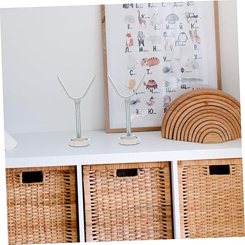 Miniatura 8 de ERINGOGO 2 unids barandilla en forma de Y Accesorios Puertas de presión Husillo Retenedor de Valla de Puerta Fijador de Valla de Puerta Fijador de