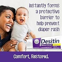 Vista 2 de DESITIN Pasta Original Maximum Strength de 2 onzas (paquete de 8)