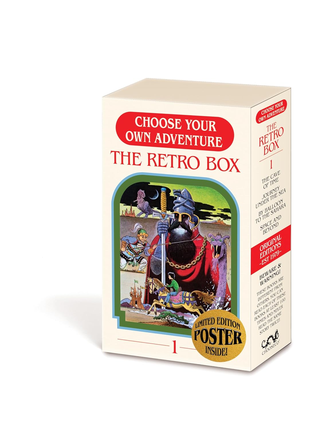 The Retro Box (Choose Your Own Adventure Retro Editions)      Hardcover – Picture Book, October 14, 2025