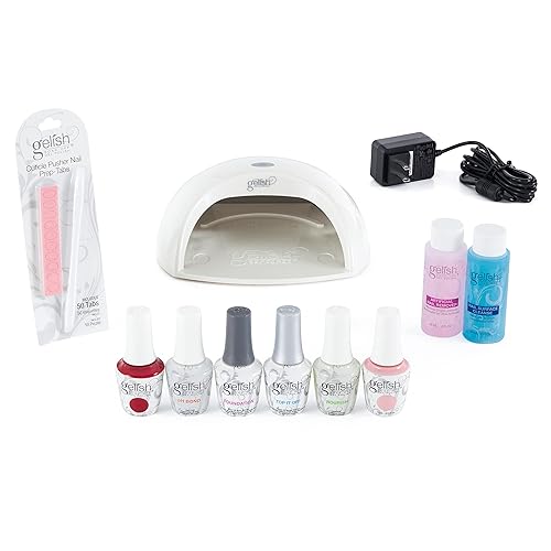 Gelish Pro Set con luz LED Gel 9unidades Gelish Pro Set con luz LED Gel 9unidades