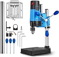 Antstone Mini Benchtop Drill Press: 1200W 6-Speed 2800RPM Precision Workstation for Metal Wood DIY Drilling & Grinding