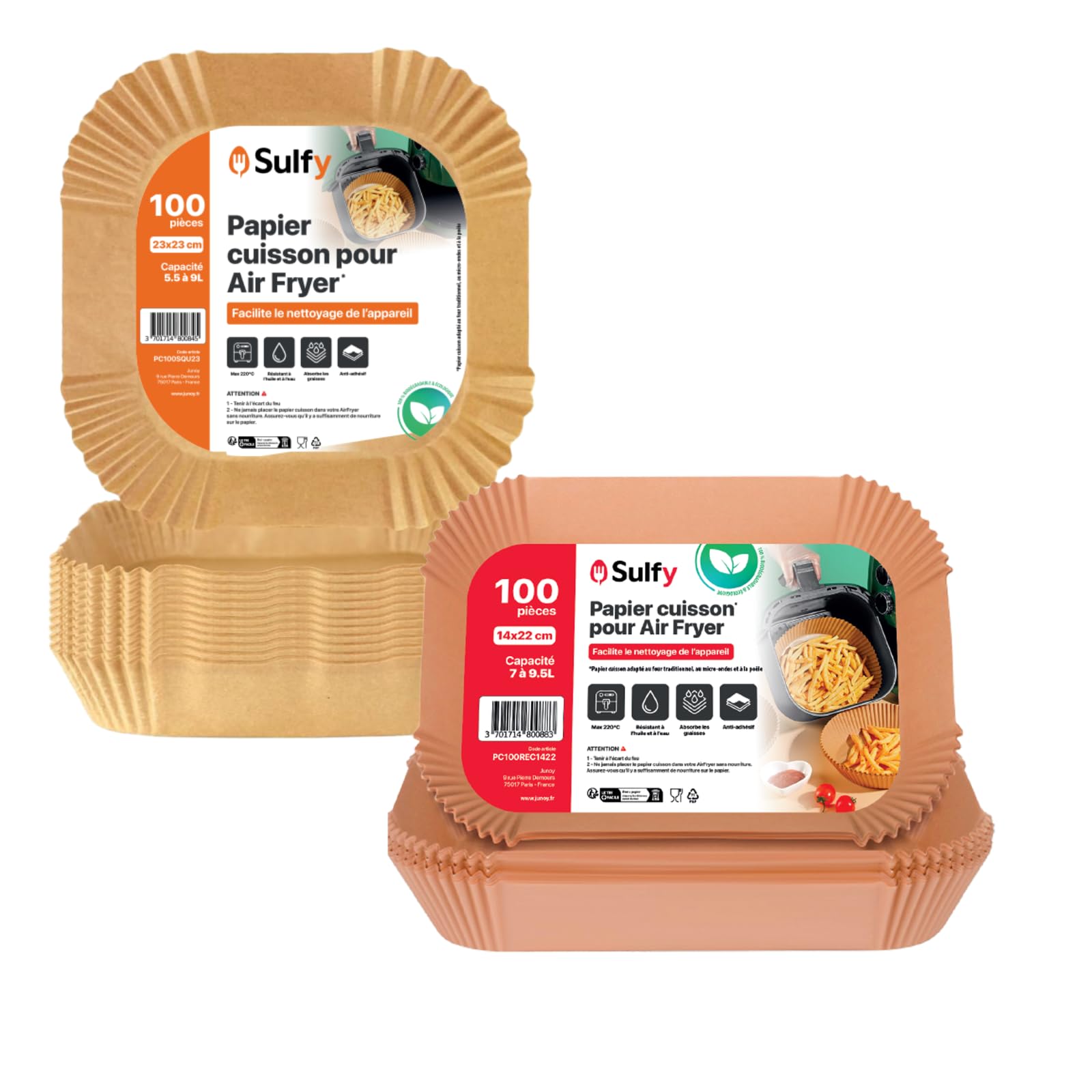 Papier cuisson air fryer pour préparer des repas sains en famille