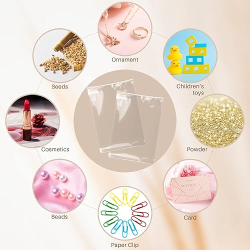 Miniatura 7 de Golden State Art, Bolsas de almacenamiento de 4 x 6 pulgadas, sin ácidos, para impresiones de 4 x 6, fotos, tarjetas A1, sobres (tamaño de la bolsa