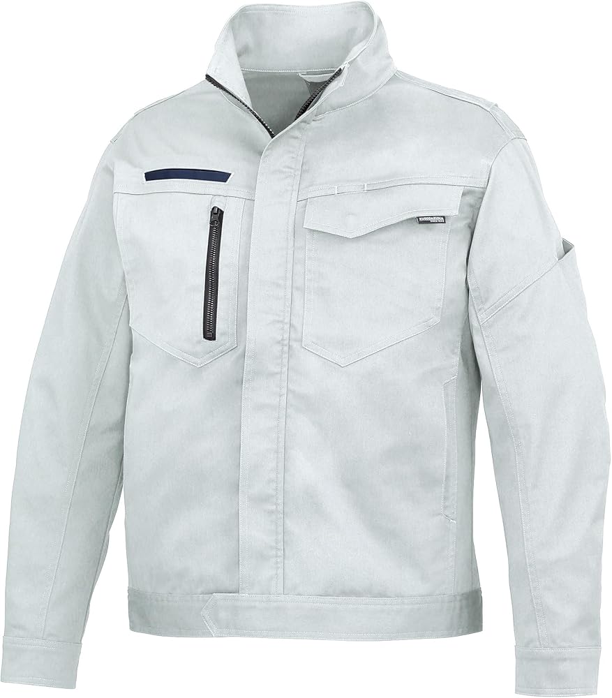 Amazon.co.jp: [クロダルマ] 長袖ジャンパー 32682 40 シルバー SS