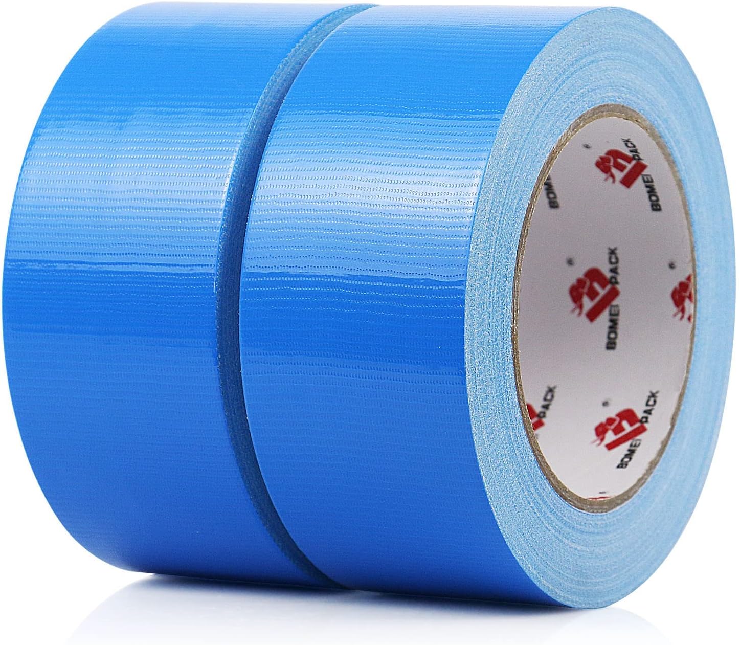 2 Pack Blue Duct Tape Heavy Duty,9 Mil Thickness,2 Inches x 30 Yards,Strong Industrial Strength,Flexible,No Residue,Waterproof and Tear by Hand,Multi-Use for Indoor & Outdoor Repairs