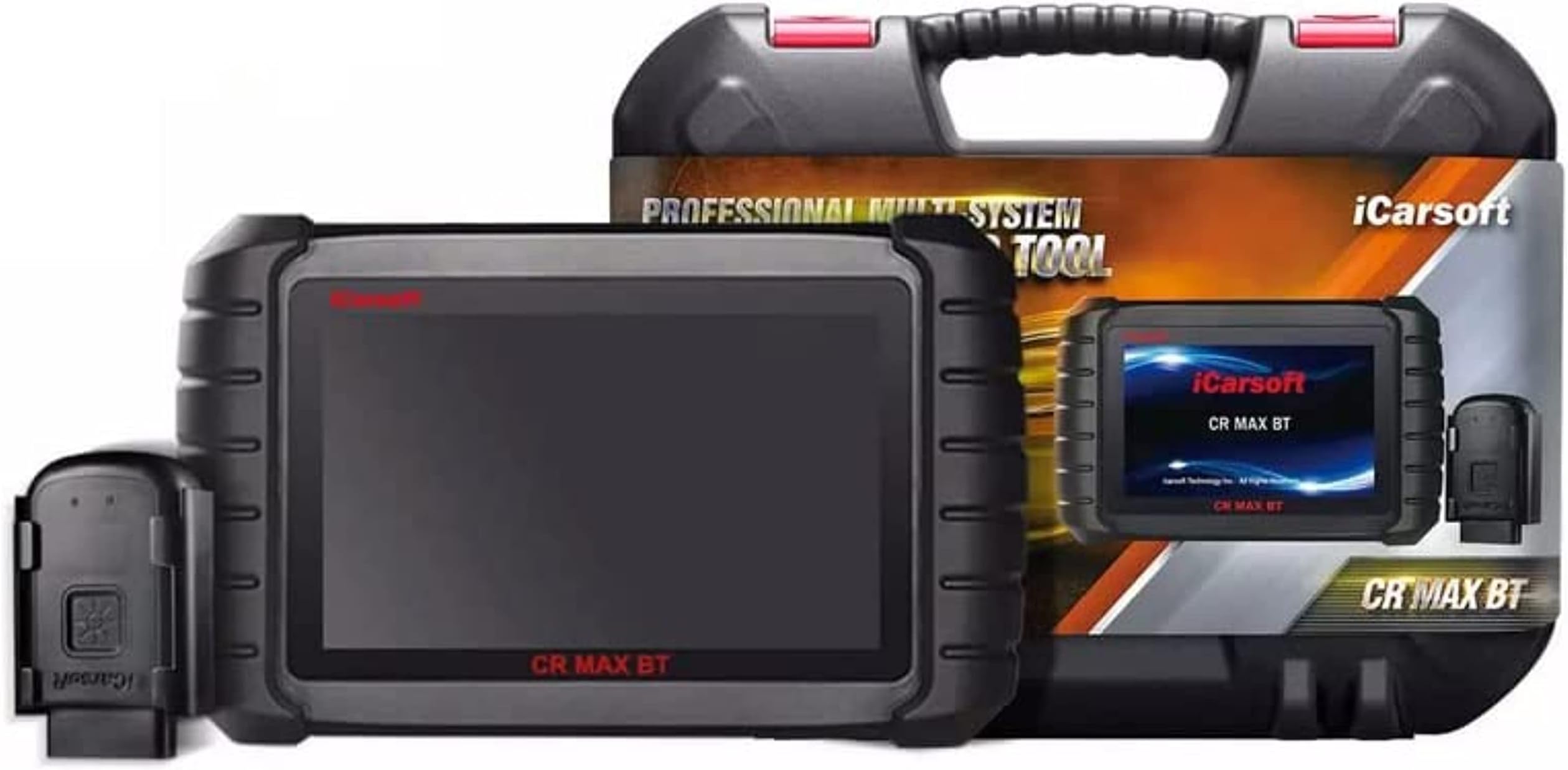 CR Max - Multi-Brand Car Diagnostic Case - Genuine Model with European Guarantee - Reads/Erases Default Settings - Maintenance Reset - Injector Coding - FAP Regeneration