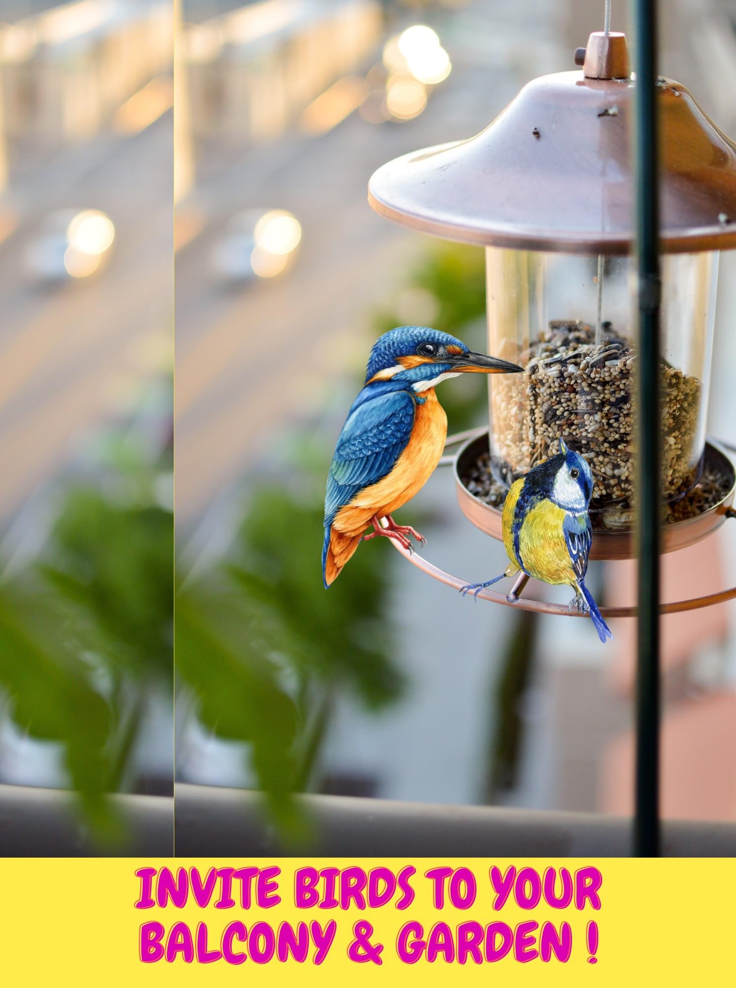 ONELINK MALL Adult Bird Food for Cockatiel & Love Birds Canary Seed, Sunflower Seed, All Stage Bird Food, Natural and Healthy Premium Mix Seeds, Cocktail Love Birds Mix 500 gm 3