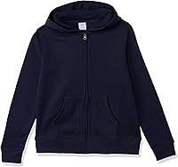 Vista 1 de Tienda Essentials Sudadera con capucha y cremallera de forro polar para niñas y niños pequeños