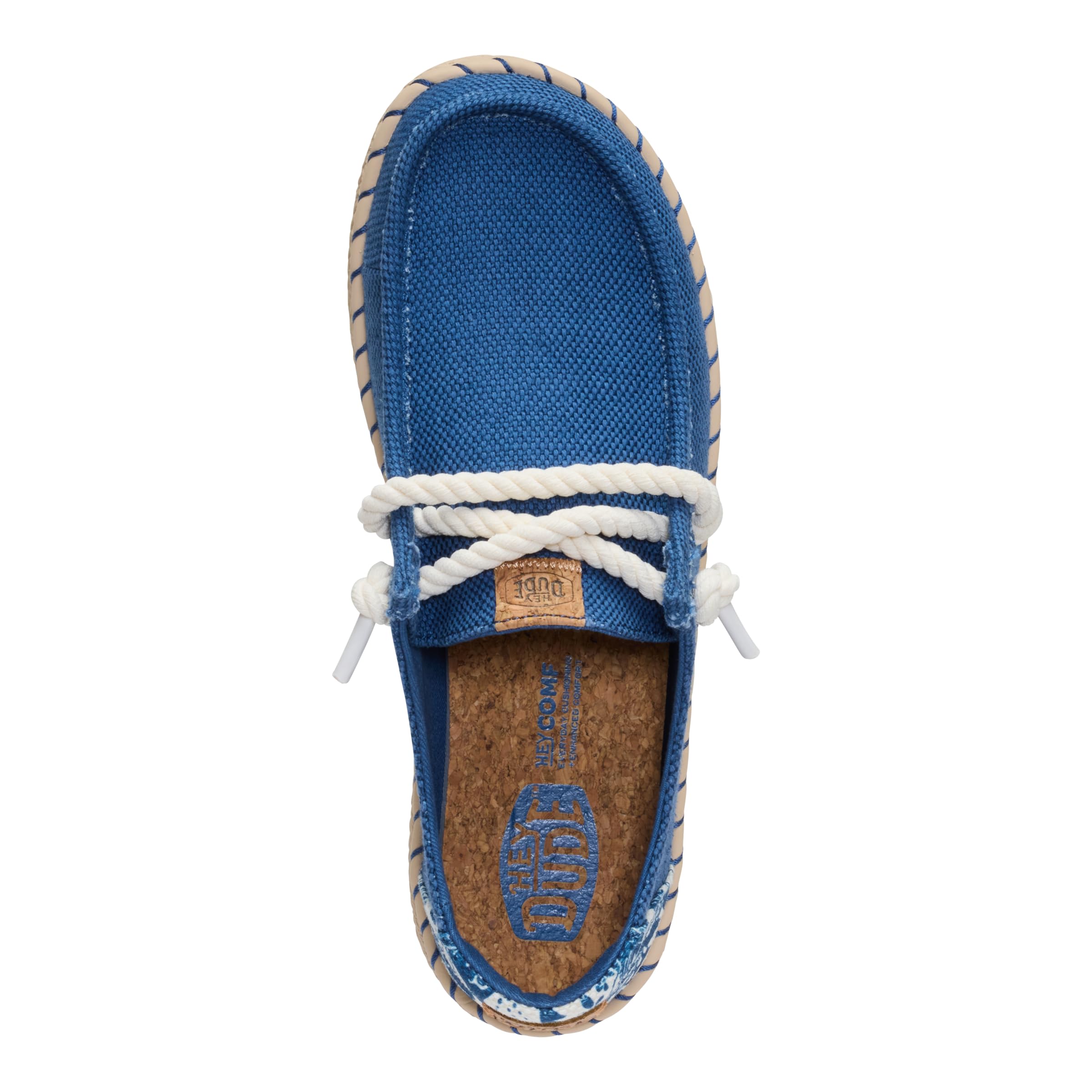 HEYDUDE Espadrillas da donna ibisco slip on scarpa | plantare in sughero | leggera da viaggio casual piatta