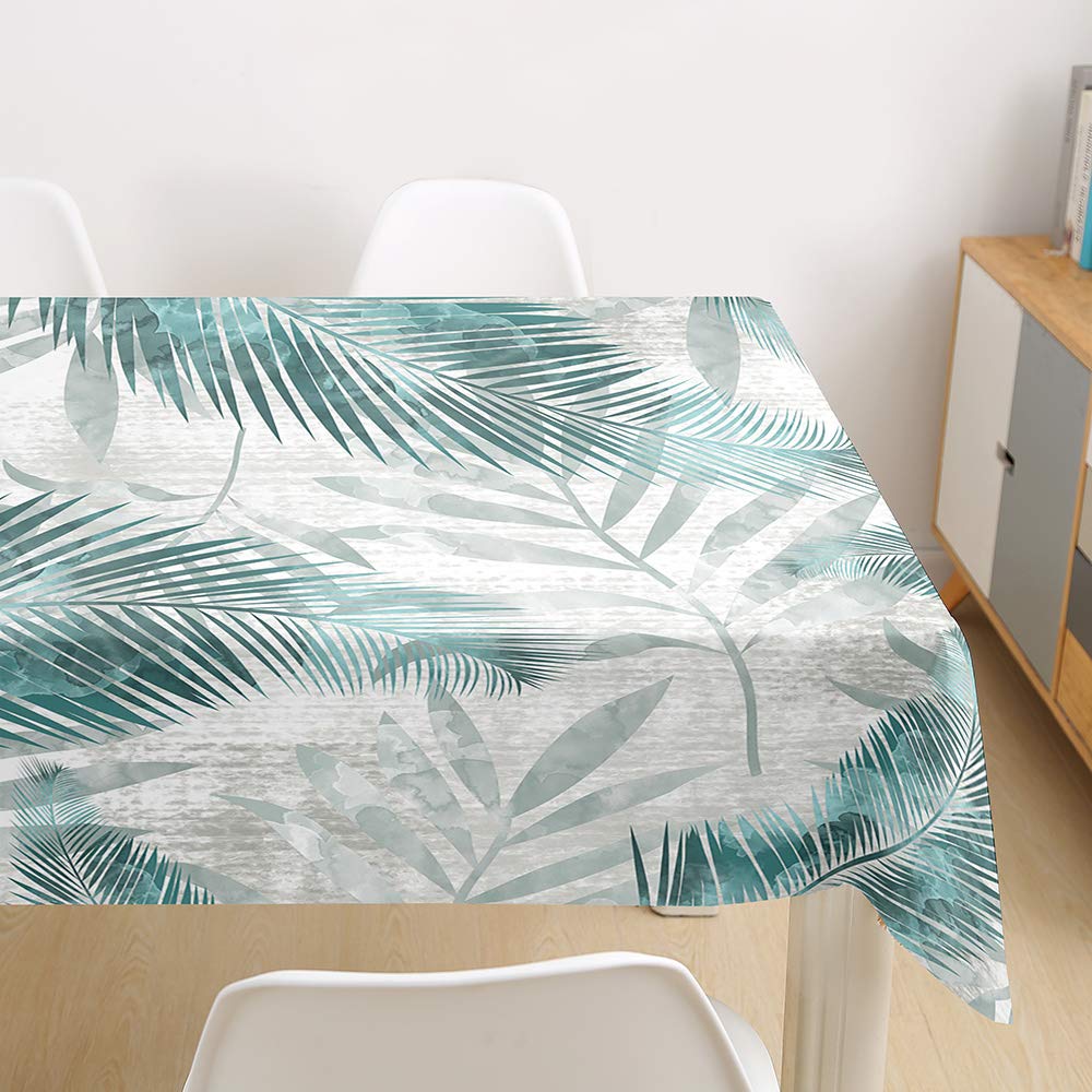 Morbuy Nappes Rectangulaire Anti Taches, Polyester Nappes Lavable Et Facile D'entretien, Imperméable Nappe De Table