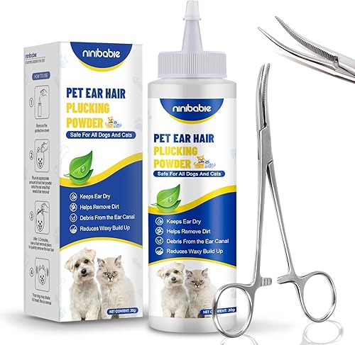 Miniatura 8 de Tratamiento de infección de oído de perro, lavado de oídos para mascotas, elimina eficazmente los desechos, la cera, la acumulación y el olor