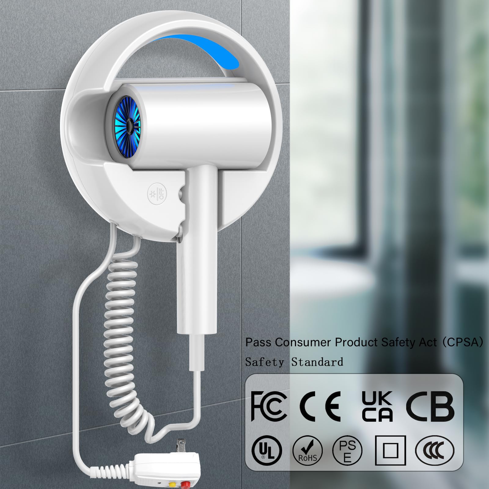 Mua Hotel Wall Mounted Hair Dryer For Bathroom,Restroom Professional