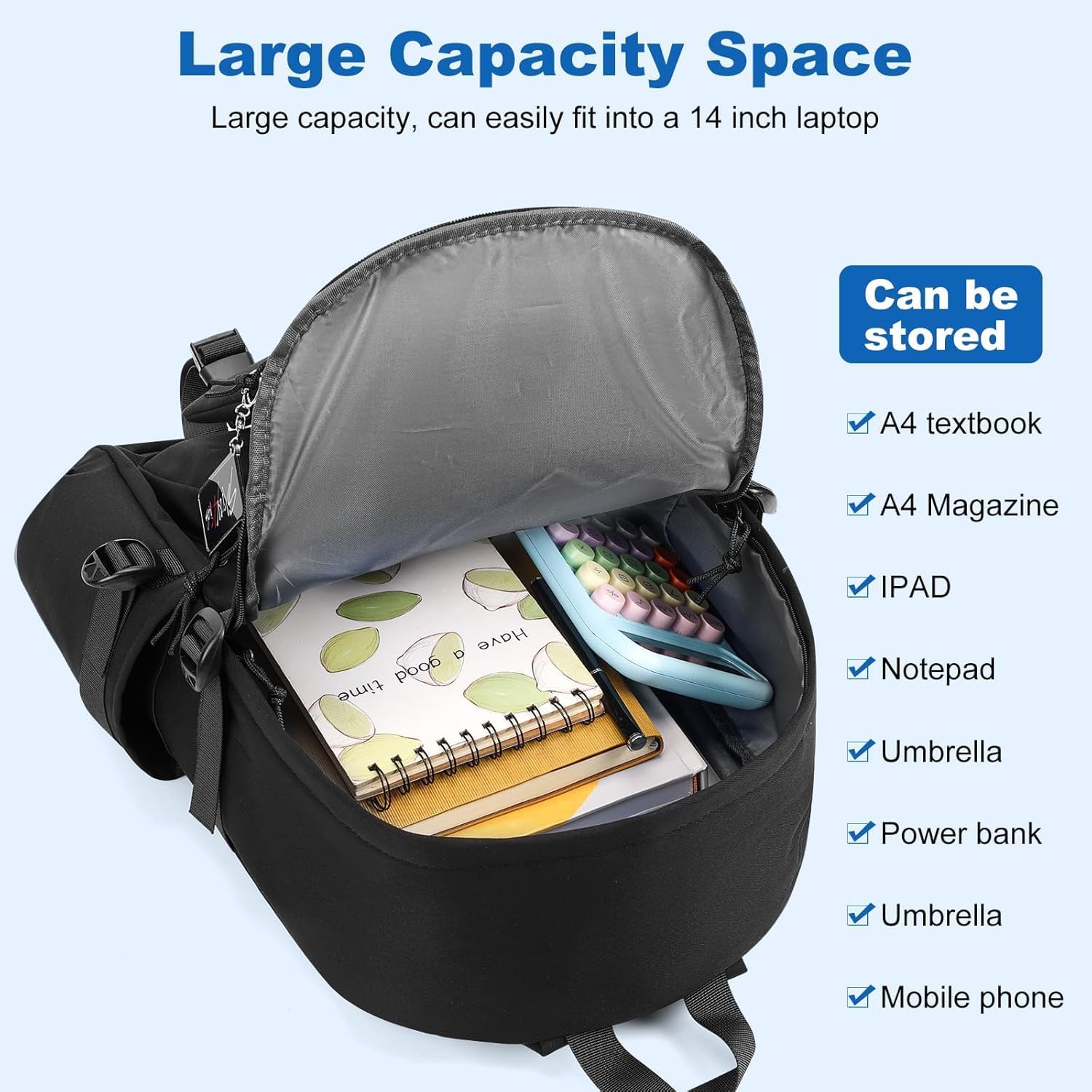 Stray Backpack Skz Schoolbag Casual Travel Laptop Backpack for Stay Fans Gifts (Black3)