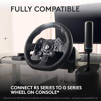 Logitech G Racing Adapter for Xbox Series X|S, Xbox One, Playstation 4, and Playstation 5 consoles and PC