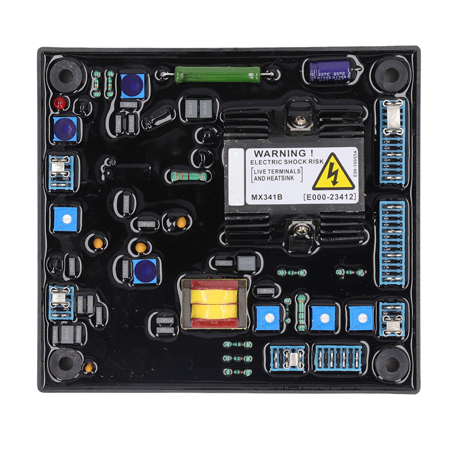 Automatischer Spannungsregler ABS AVR-Board MX341B 2-Phasen-Generator-Spannungsreglermodul AC170 Bis 220 V 3 A Pro Phase Zur Generatorsteuerung und Reparatur