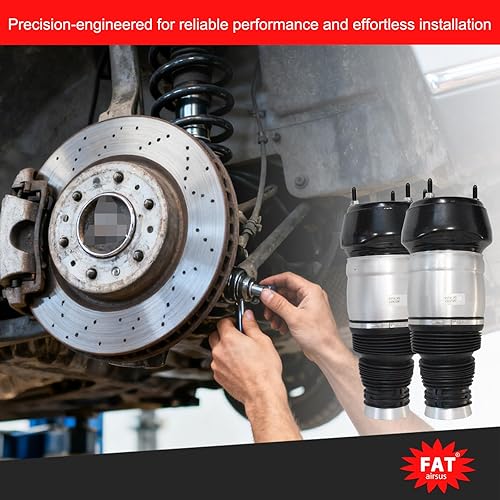 Miniatura 7 de Par delantero izquierdo derecho amortiguador amortiguador aire suspensión bolsas compatibles con Mercedes-Benz W166 X166 ML350 ML400 ML500 ML550