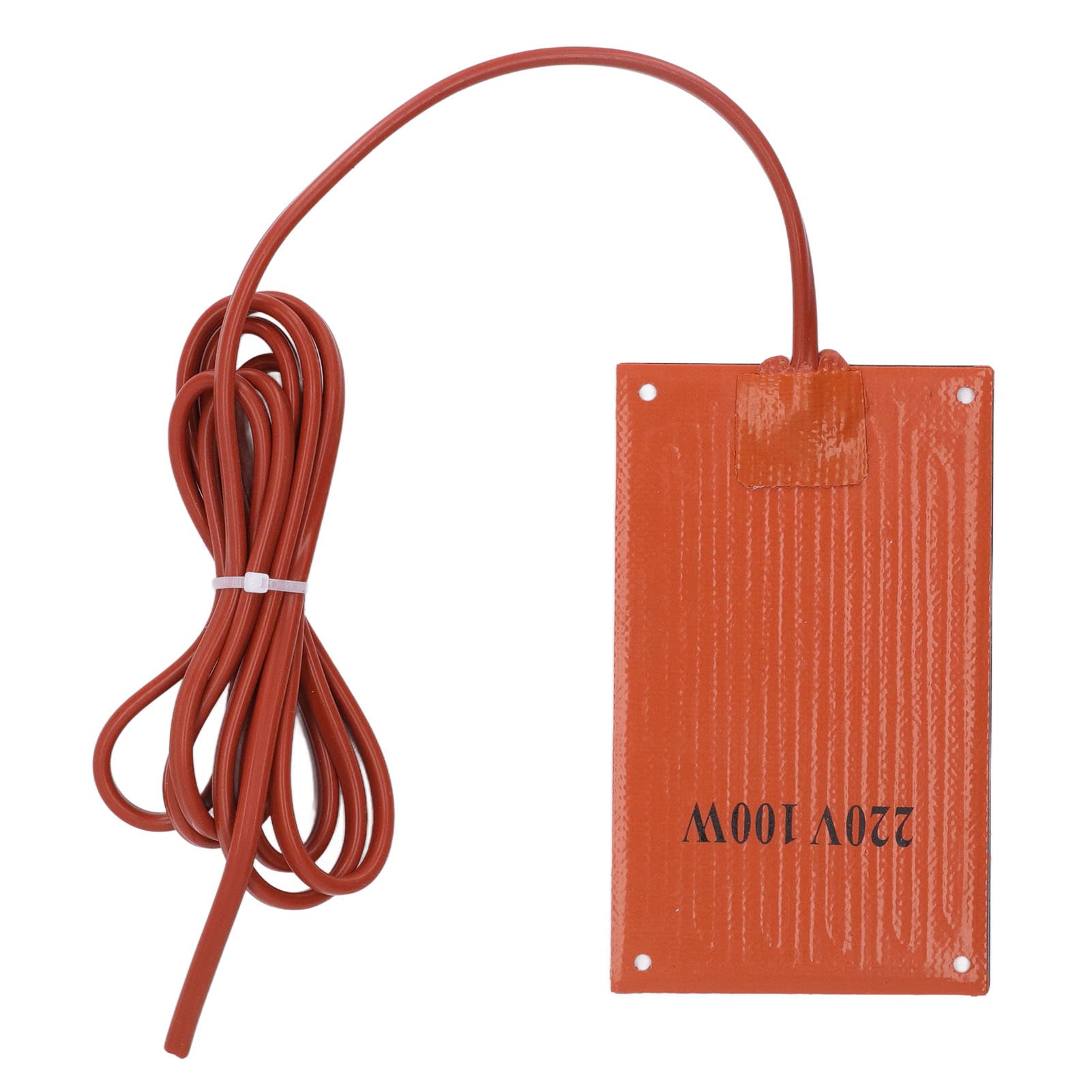 Tappetino Riscaldante in Gomma Siliconica, CA 220 V per Tappetino Riscaldante in Silicone per Armadio Elettrico 90x150 Mm (100W)