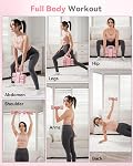 2-in-1 Adjustable Dumbbell & Kettlebell Set for Women (1.1-12.1 lbs), Quick-Change Free Weights for Home Gym, Pilates & Full Body Workout