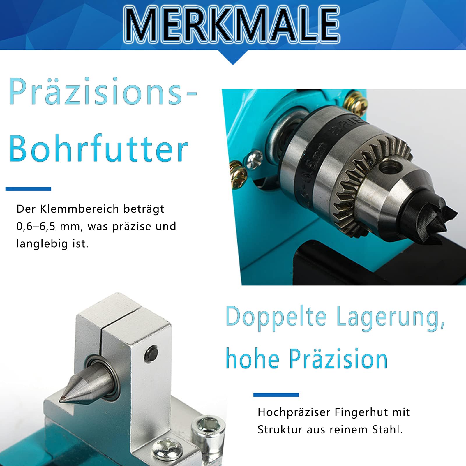 Mini Drehmaschine, 150W Metalldrehmaschine Poliermaschine, Mini Perlen Maschine Kleine Drehmaschine, 220V DIY Holzbearbeitung Buddha Perle Drehmaschine Drehbank Feindrehmaschine