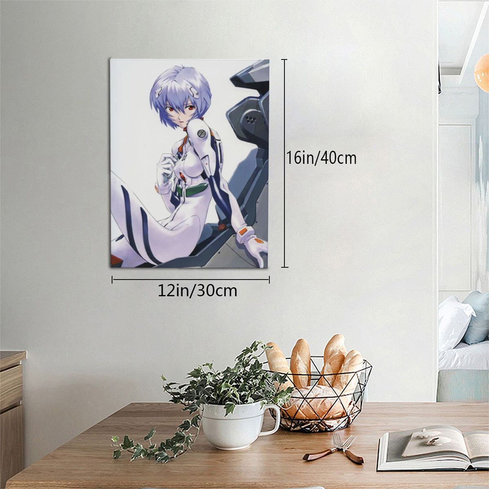 Amazon.co.jp: 新世紀エヴァンゲリオン 綾波レイ 絵画 インテリア