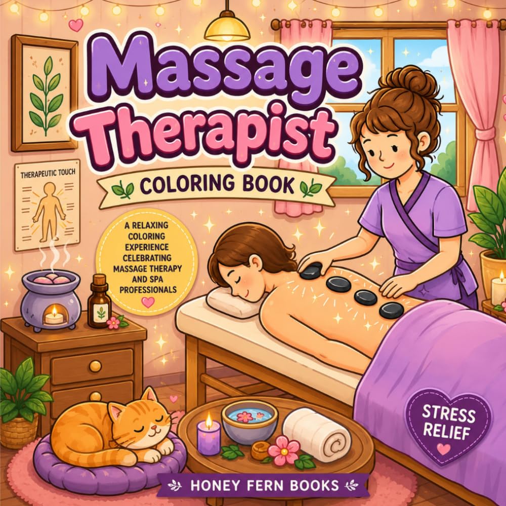 Massage Therapist Coloring Book: A Relaxing Coloring Experience Celebrating Massage Therapy and Spa Professionals