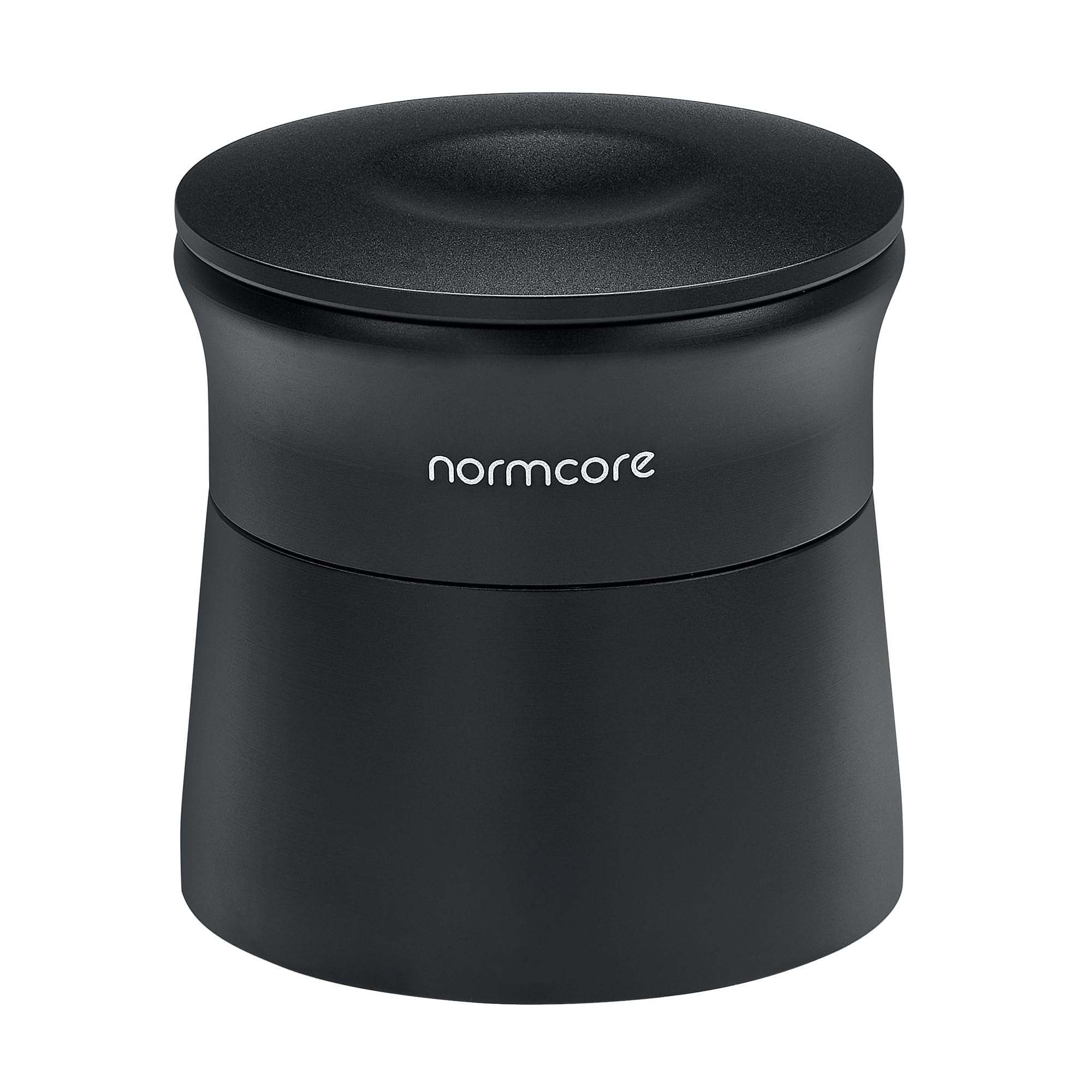 Normcore 58 mm 2 in 1 dosaggio magnetico – Espresso Dosing Funnel con anello dosatore, strumento per il dosaggio del caffè per portafiltro da 58 mm, nero opaco, alluminio anodizzato, nuova versione