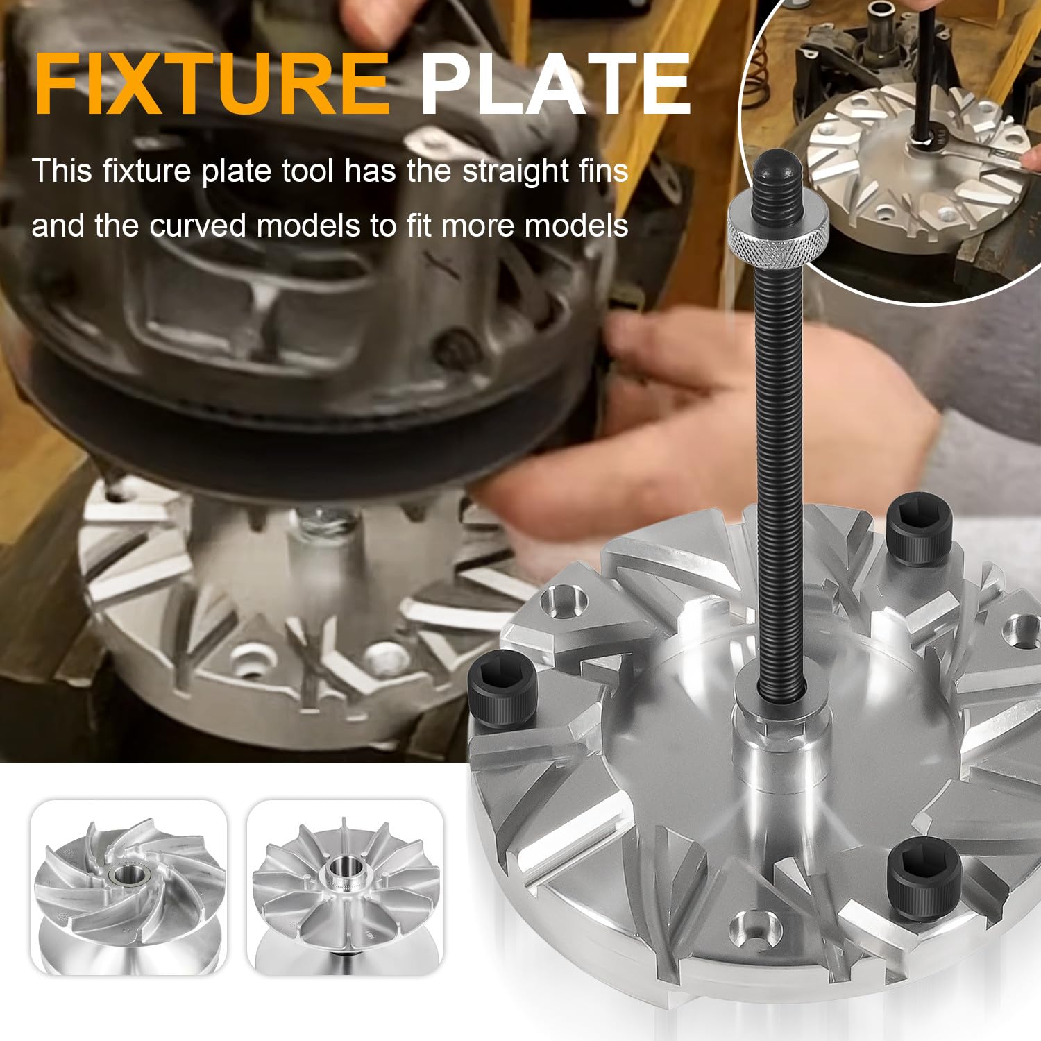 Kit complet d'outils d'embrayage primaire et d'entretien secondaire pour toutes les années Polaris RZR 1000, Ranger 900/1000, Polaris General 1000 et RZR Turbo 2016-2021