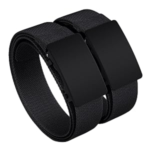 2-Pack 1 5 Stretch Ratchet Belt for Men Trim to Fit