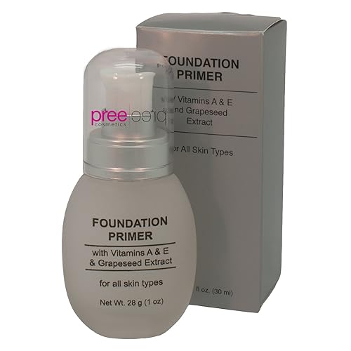 Jolie Foundation Primer con vitaminas y extracto de semilla de uva 1 oz.