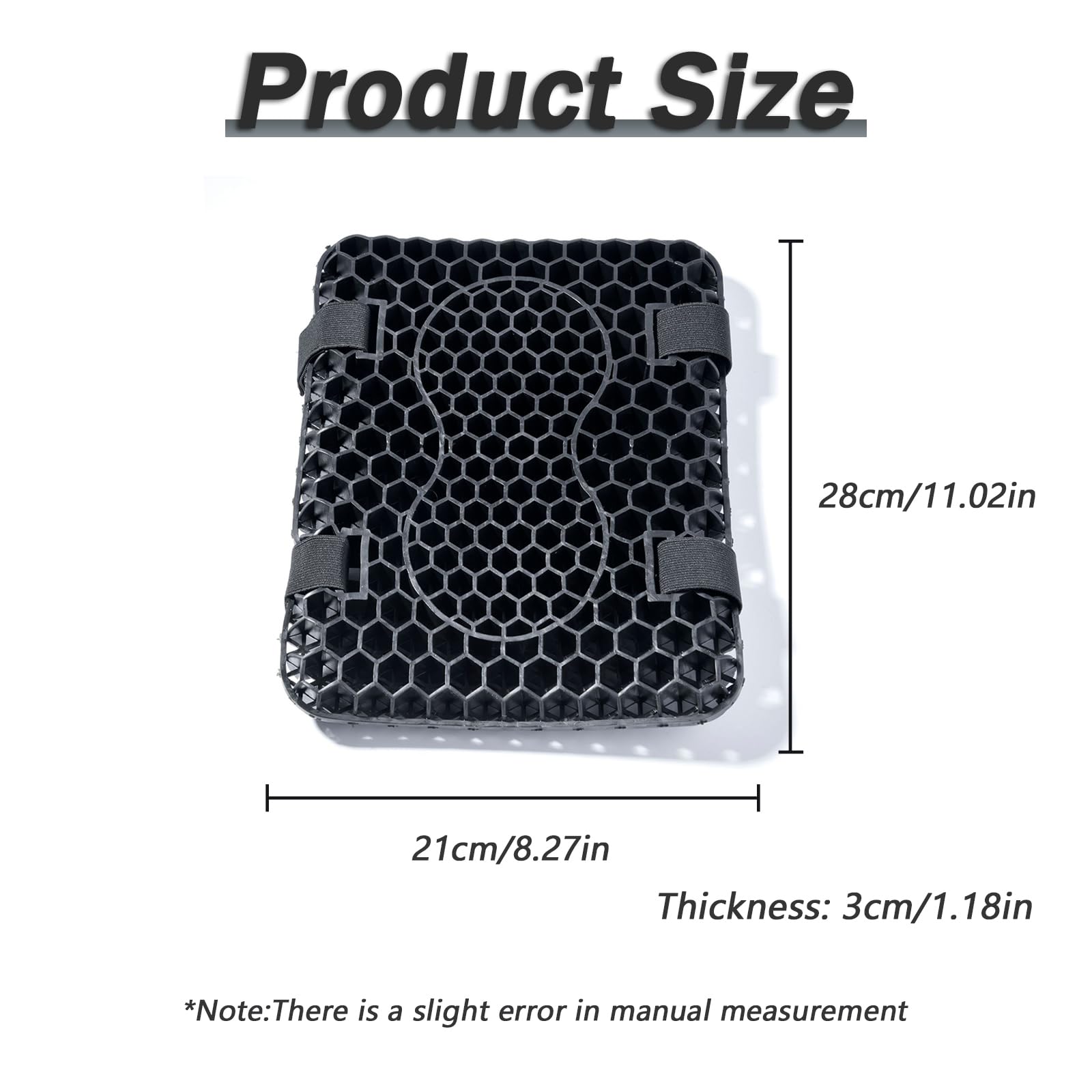 Cojín de Asiento Moto de Gel para Honda Forza 750 Forza 750, Cojín Plegable de Gel para Asiento, Absorbente de Impactos y Transpirable, Adecuado para Viajes Largos