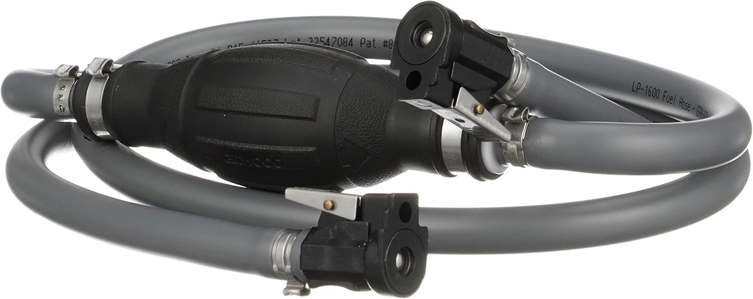 Attwood 93806YI7 Portable Fuel Tank Fuel Line Kit - Not For Use In USA : Sports & Outdoors