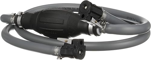 Miniatura 2 de Attwood 93806YI7 Kit de línea de combustible portátil para tanque de combustible, no para uso en EE. UU