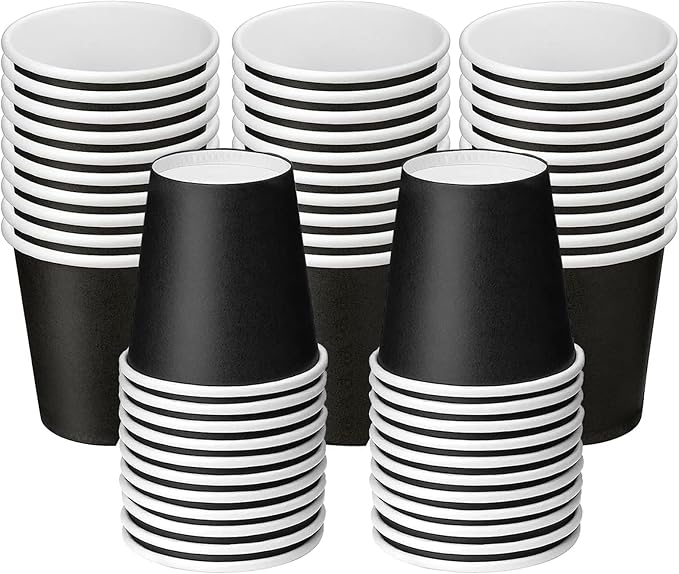 4 Oz 50 Packs Small Disposable Bathroom Mouthwash Cups Bathroom Paper