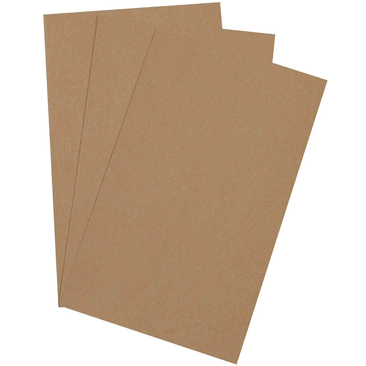 The Packaging Wholesalers 8-1/2 x 14-Inch 22 Point. Chipboard Pad (760/Case) (BSCP8514)